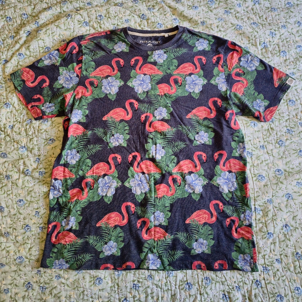 Flamingo T-Shirt Free Planet